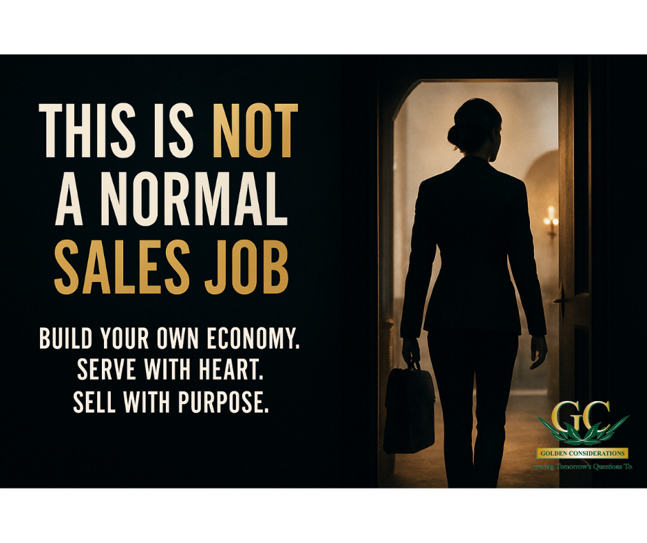 Help Families. Build Wealth. Earn Respect. Do Work That Matters.